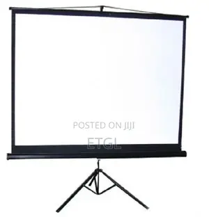 .Techcom Tc-TPS-2400 Tripod Projector Screen 240 X 240