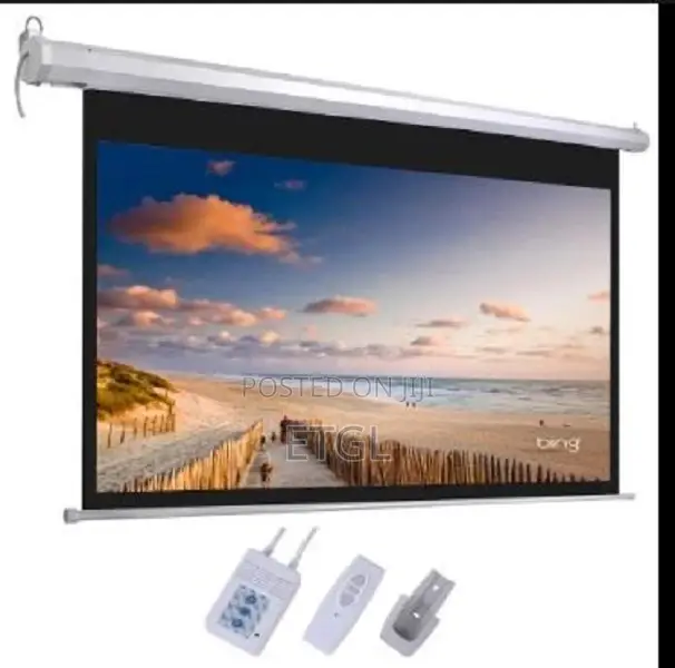 .Techcom Tc-Aps-3180 Auto Electric Projector Screen 180 X 18