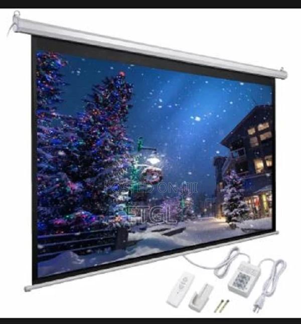 .Techcom Tc-Aps-3180 Auto Electric Projector Screen 180 X 18 - thumbnail 3