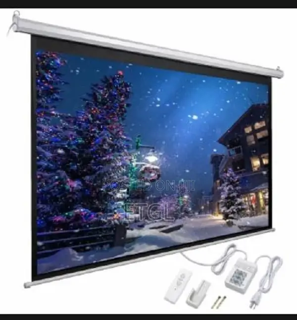 .Techcom Tc-Aps-3180 Auto Electric Projector Screen 180 X 18