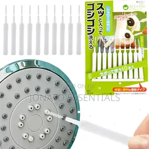 Multifunctional Shower Head Cleaning Brush Set, 10 PCS