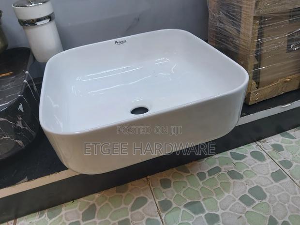 Table Top Sink White