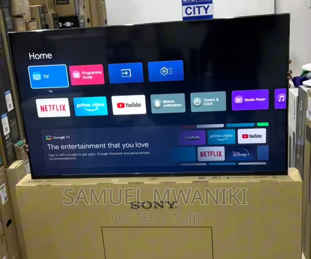 Sony 55" X85K Smart UHD GOOGLE TV X-Reality Pro, HDR10+
