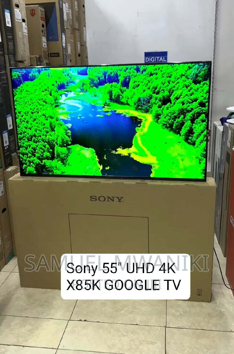 Sony 55" X85K Smart UHD GOOGLE TV X-Reality Pro, HDR10+