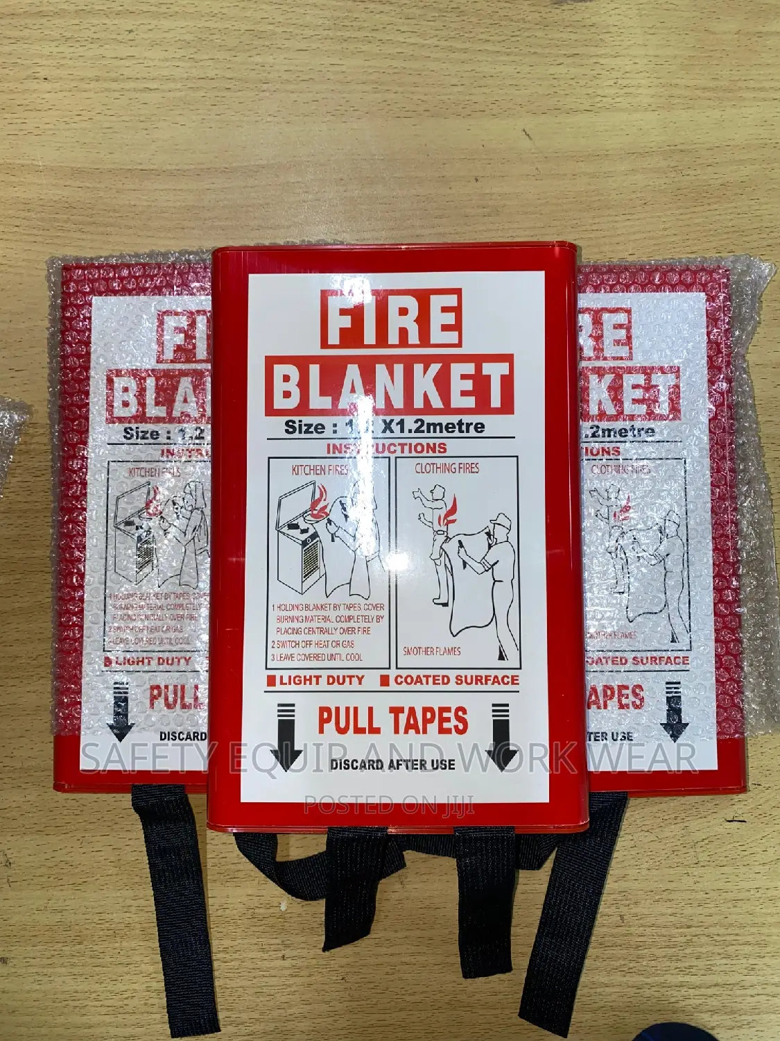 Fire Blankets 1.2 Metres By 1.2 Metres