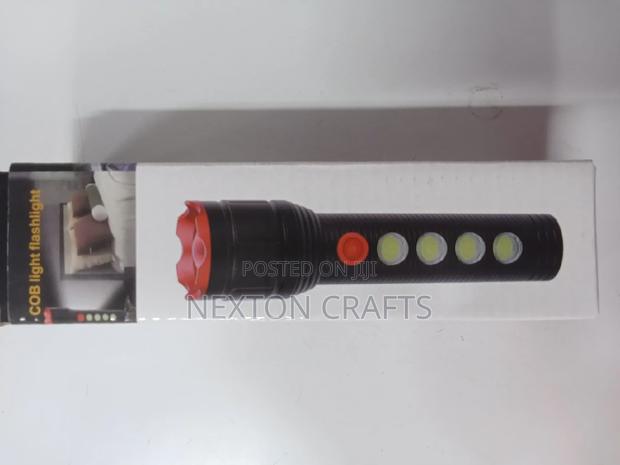 Flashlight, Metallic Torch, Cob Light