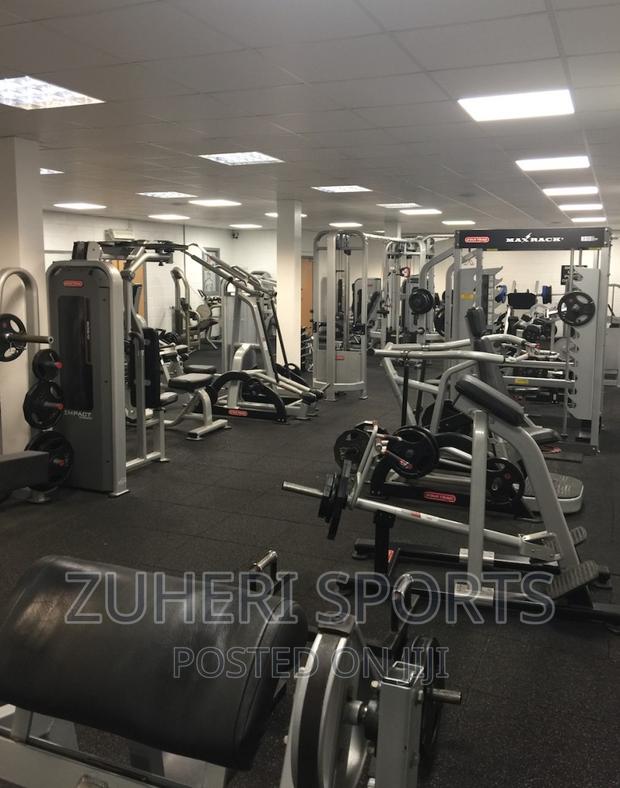 Gym Floor Tiles/Rubber Gym Mats/Interlocking/Waterproof
