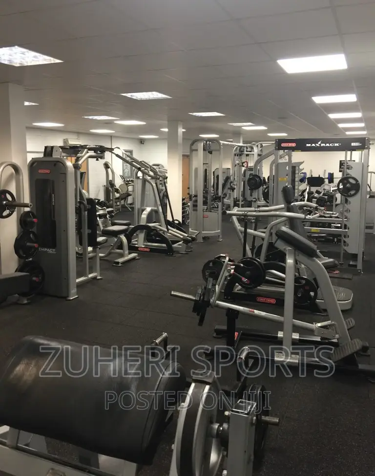 Gym Floor Tiles/Rubber Gym Mats/Interlocking/Waterproof