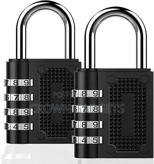 4-Digit Password Combination Padlock