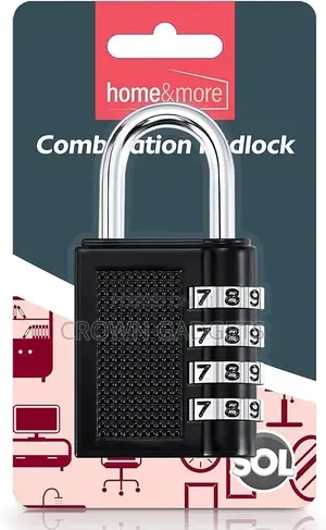 4-Digit Password Combination Padlock