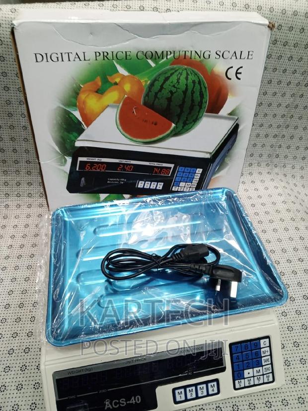 Digital Weighing Scale Acs-40 Without Arm - main view
