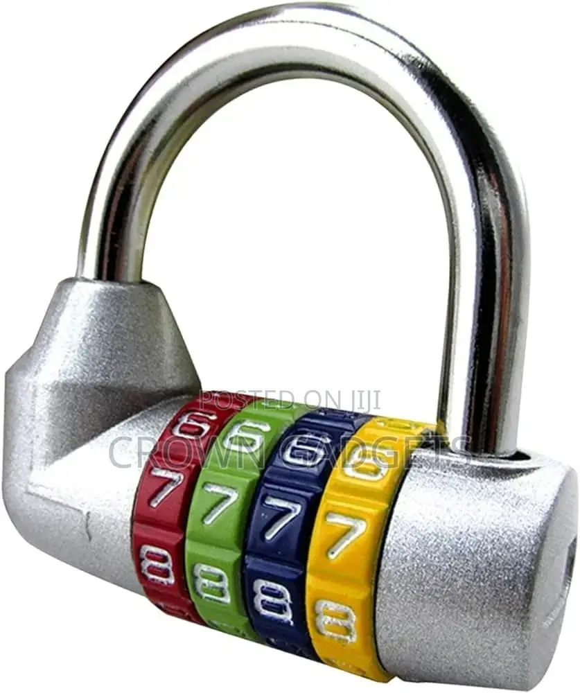 4-Digit Password Combination Padlock