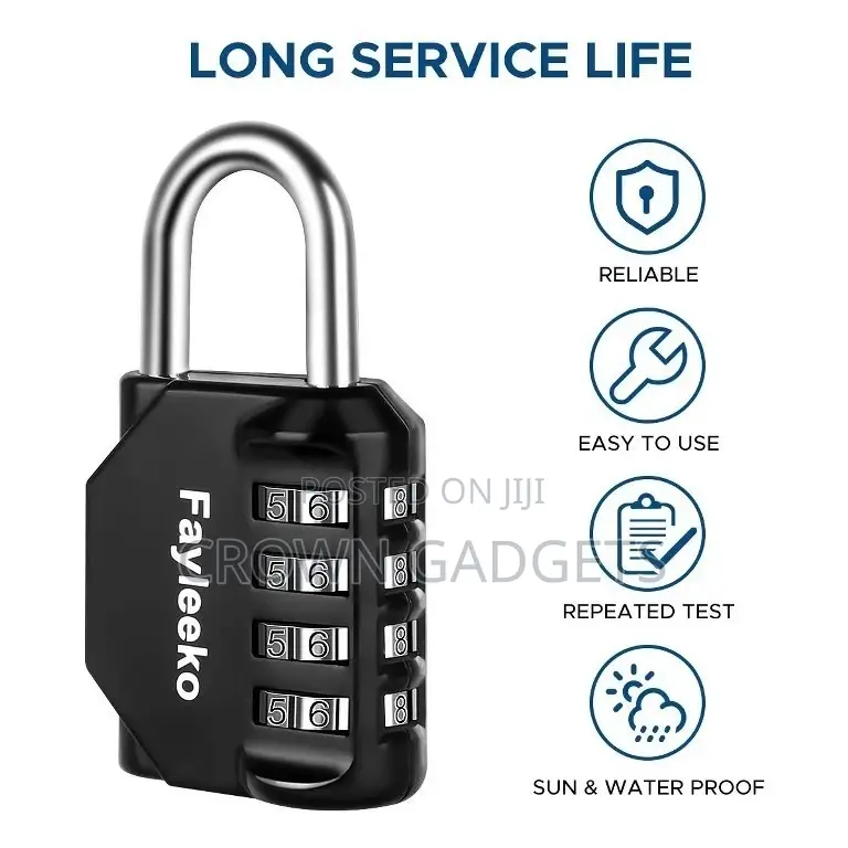 4 Digit Safe Password Padlock