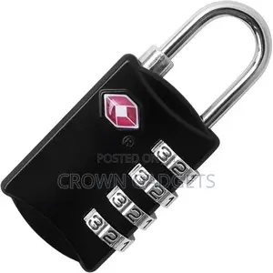 4-Digit Password Combination Padlock
