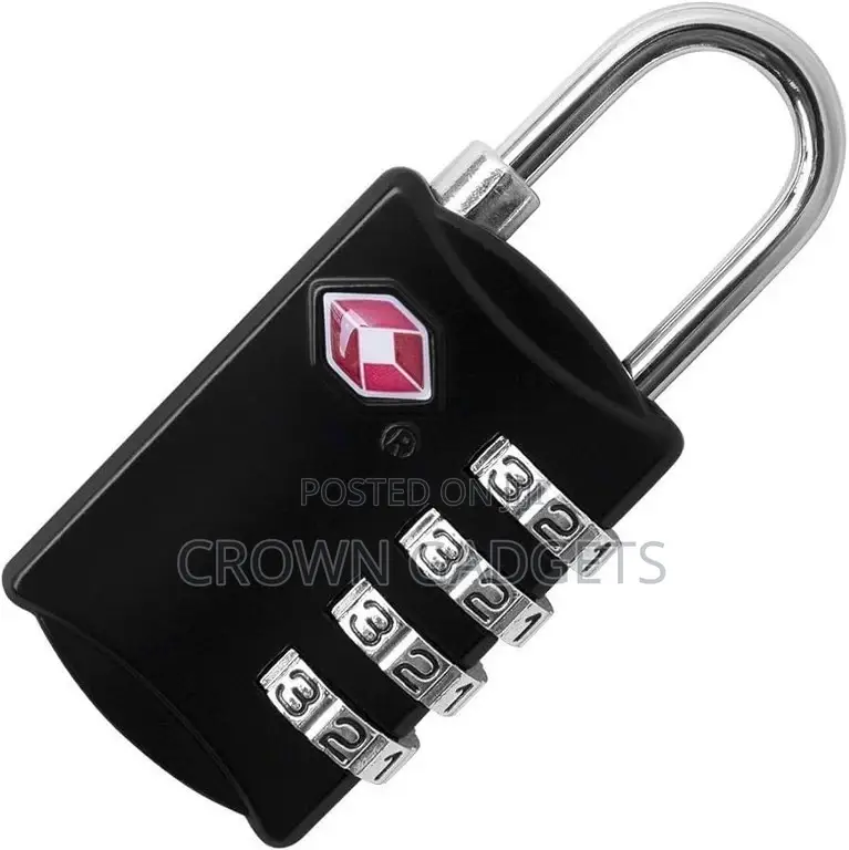 4-Digit Password Combination Padlock