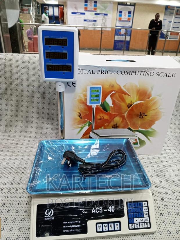 ACS-40 Digital Price Computing Scale With Arm - main view