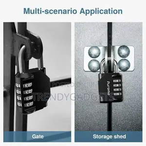 4 Digit Multi-Purpose Combination Padlock