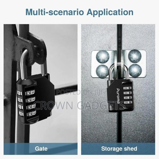 4 Digit Multi-Purpose Combination Padlock - main view
