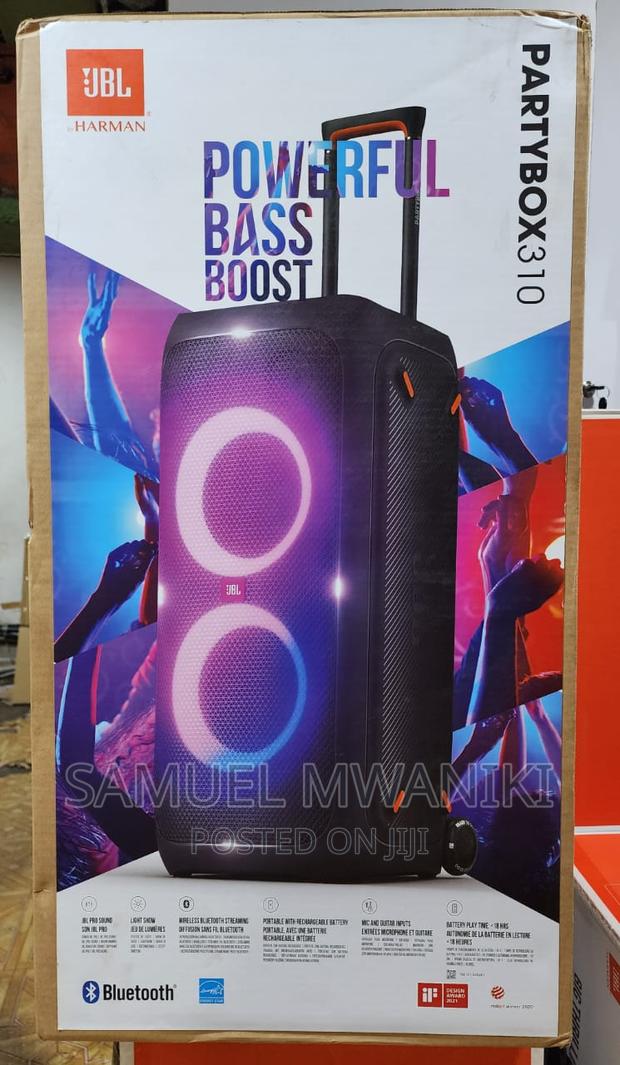 JBL Partybox 310 Portable Party Speaker – Wireless