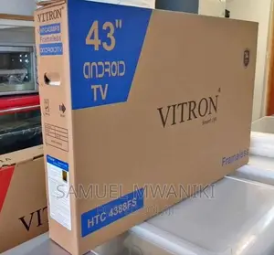 Vitron 43" FHD Frameless Smart Android Tv Netflix, Youtube