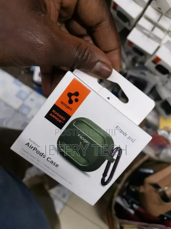 Airpods Pro2 Spigen Hard Case Green