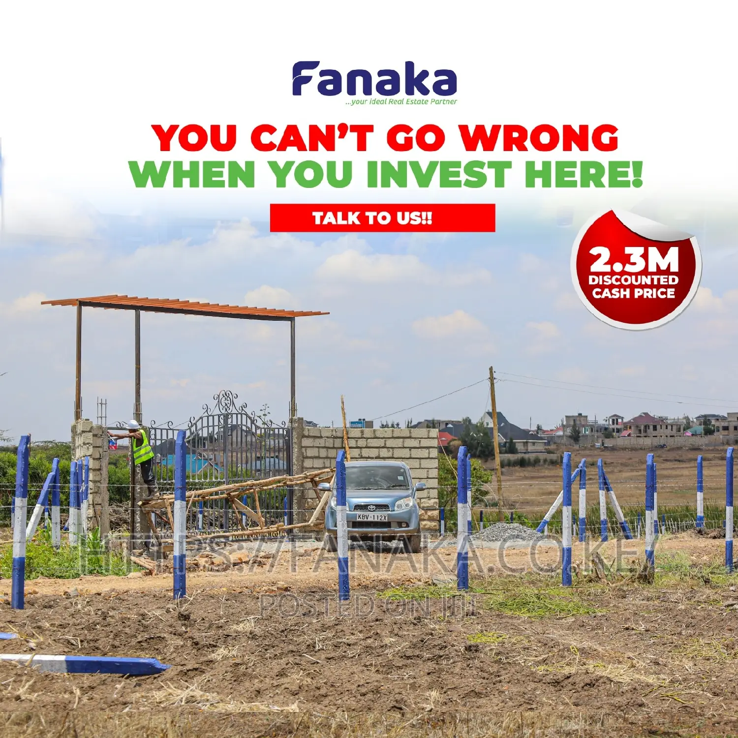 Syokimau Katani 50 by 100 Plots Mw^
