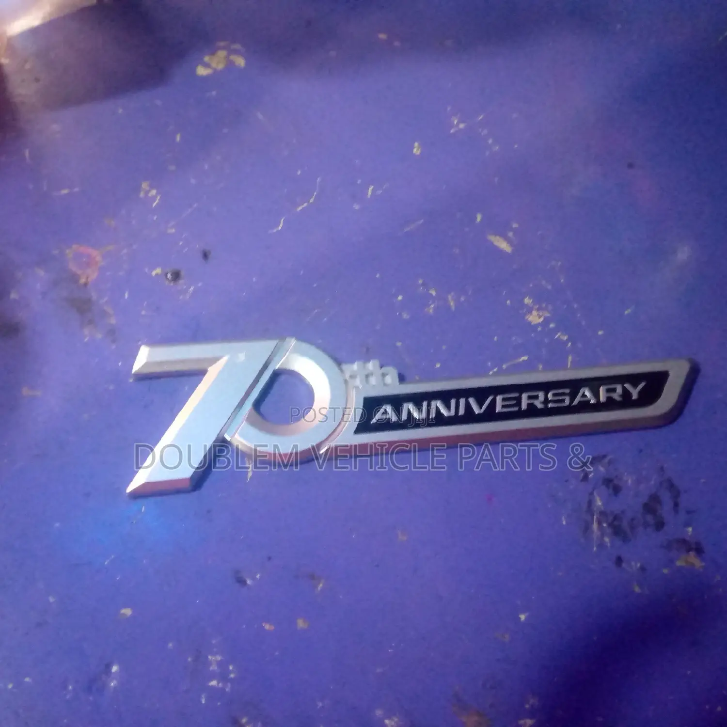 70th Anniversary Emblem Logo Universal