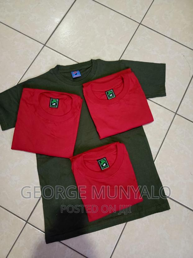 Plain Unisex T-Shirts - thumbnail 3