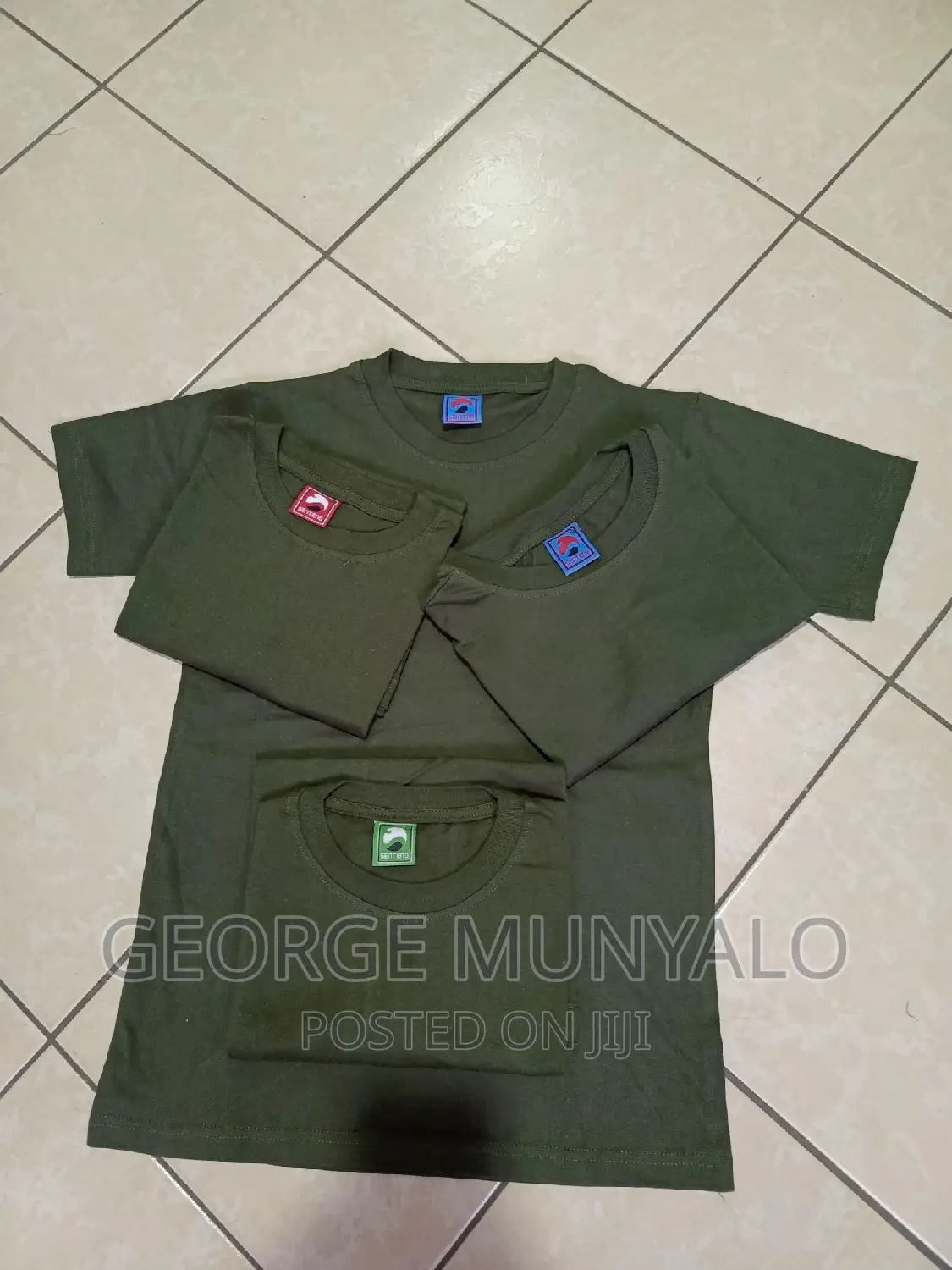Round Neck Jungle Green T-Shirts