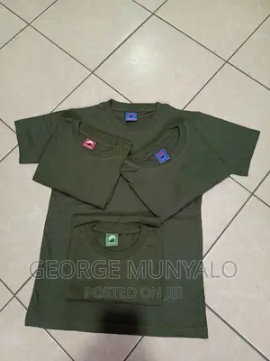 Round Neck Jungle Green T-Shirts