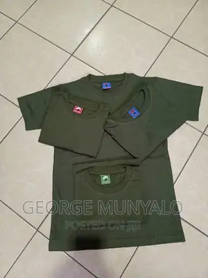 Round Neck Jungle Green T-Shirts