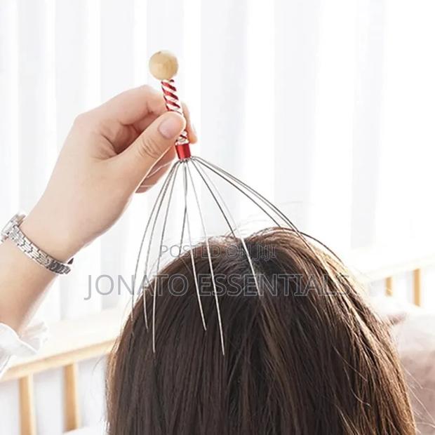 Head Scalp Massager, Octopus Shaped Head Scalp Massage Comb - thumbnail 2