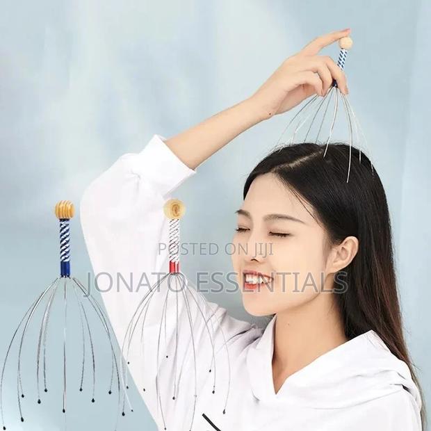 Head Scalp Massager, Octopus Shaped Head Scalp Massage Comb - thumbnail 5