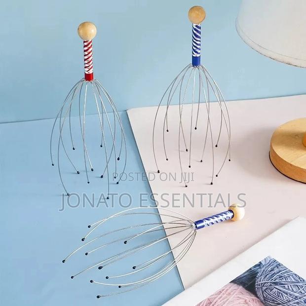 Head Scalp Massager, Octopus Shaped Head Scalp Massage Comb - thumbnail 4
