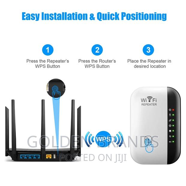 Wireless Wifi Repeater 300mbps - thumbnail 2