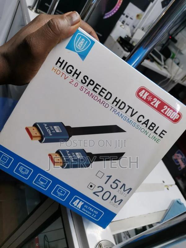 20m Long HDMI Cable Active High Speed With Ethernet UHD - thumbnail 2