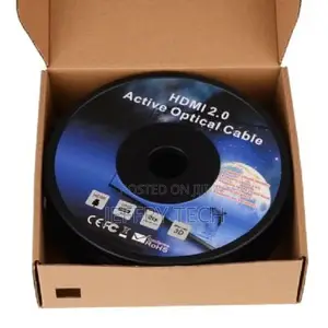 Hdmi Optical Fibre Cable - X 2.0 Uhd - 50m