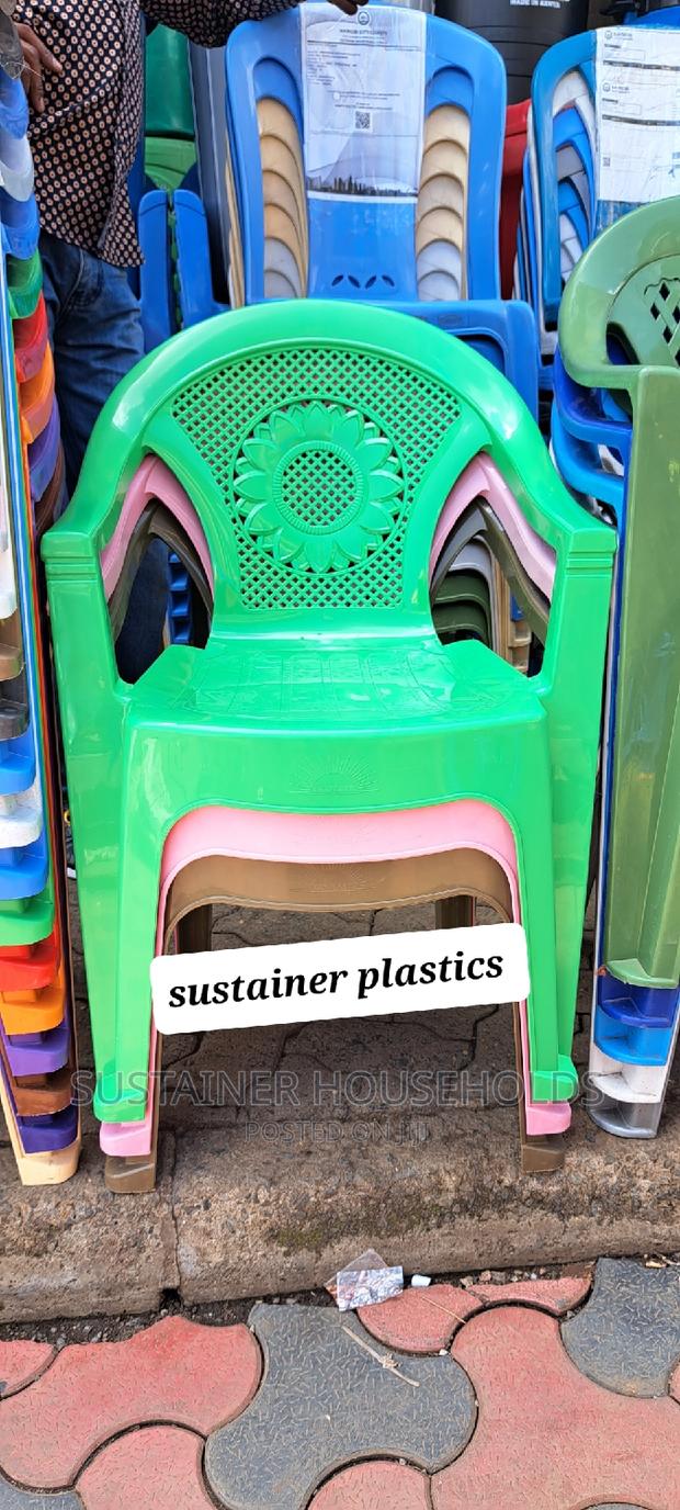 Skyplast Green Plastic Chairs