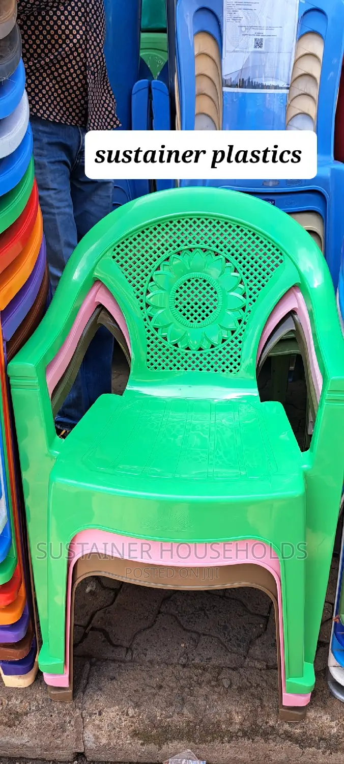 Skyplast Green Plastic Chairs