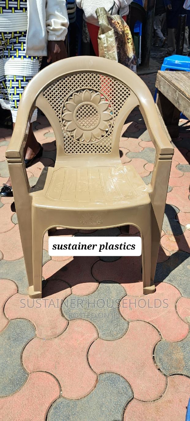 Brown Plastic Chairs - main view