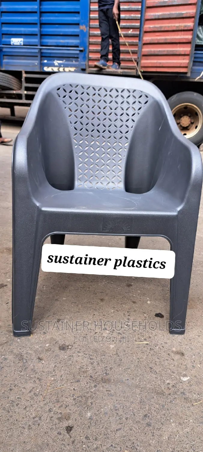Dark Grey Plastic Chairs