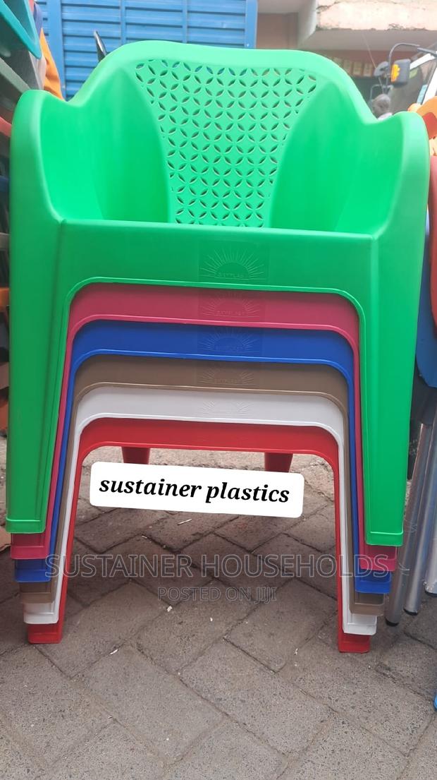 Assorted Colours Premium Plastic Chairs