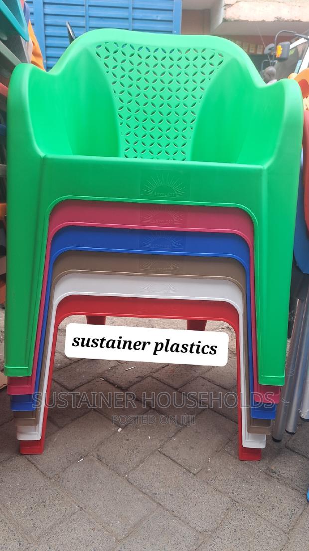 Assorted Colours Premium Plastic Chairs - thumbnail 2