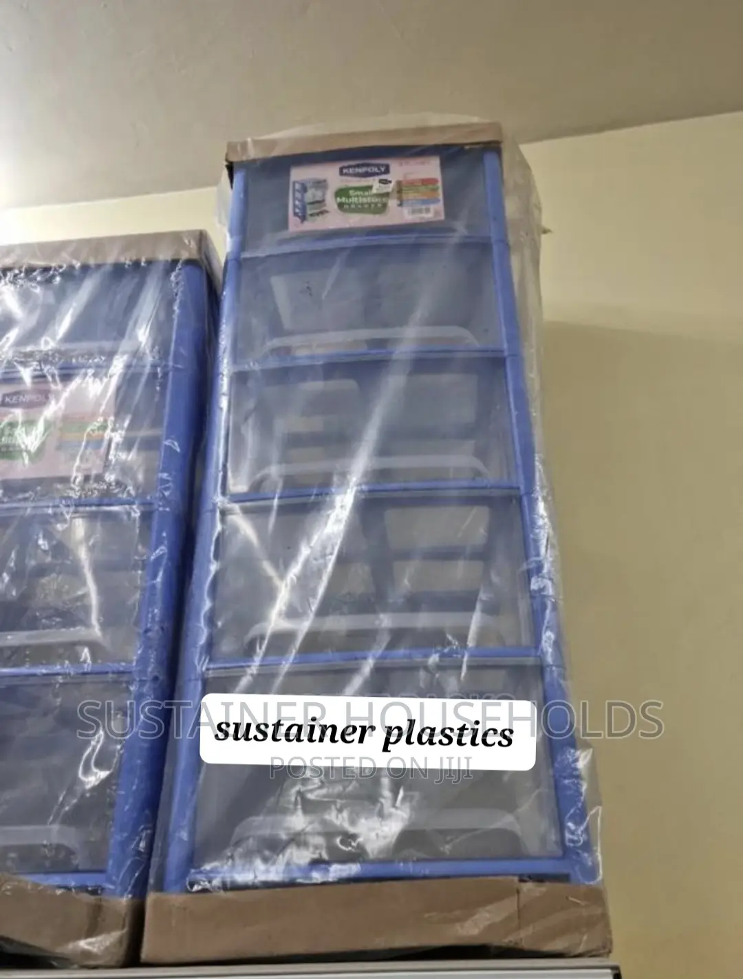 5 Stacks Plastic Drawers