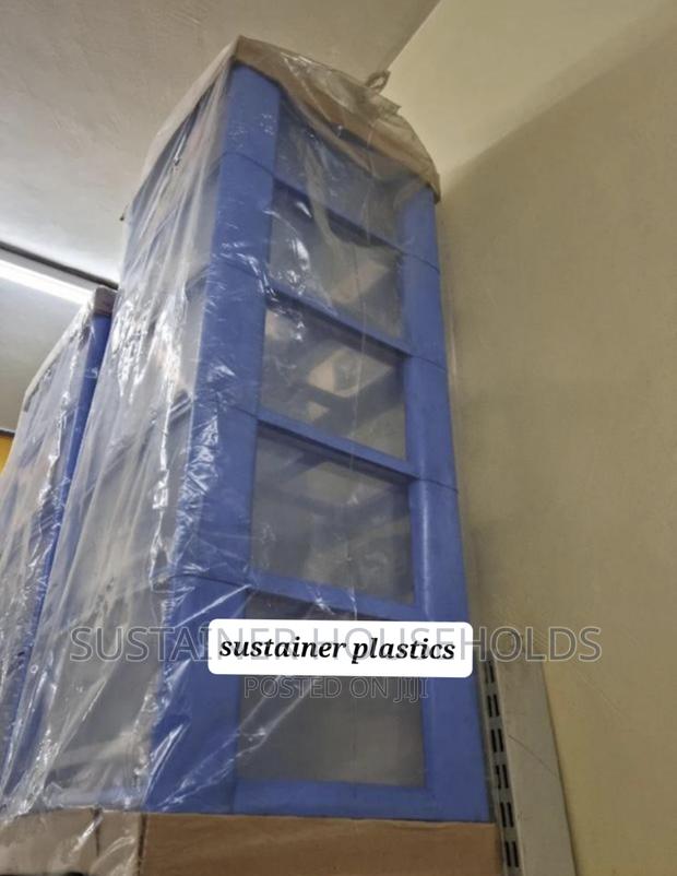 5 Stacks Plastic Drawers - thumbnail 2
