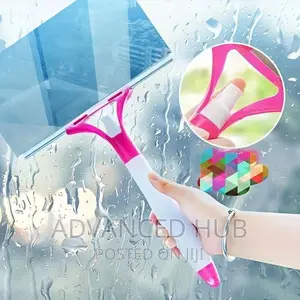 Multifunctional Glass Squeegee,2in1 Glass Cleaner.