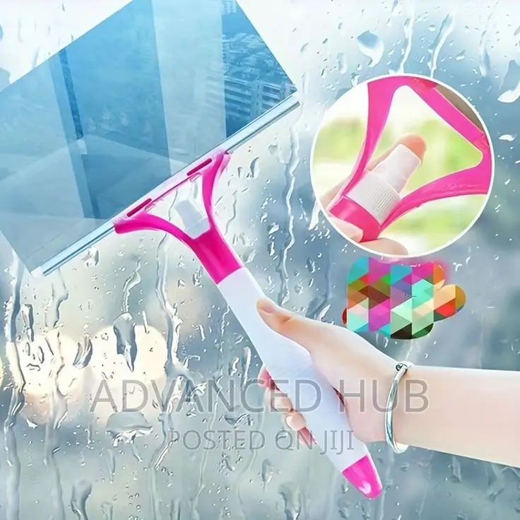 Multifunctional Glass Squeegee,2in1 Glass Cleaner.