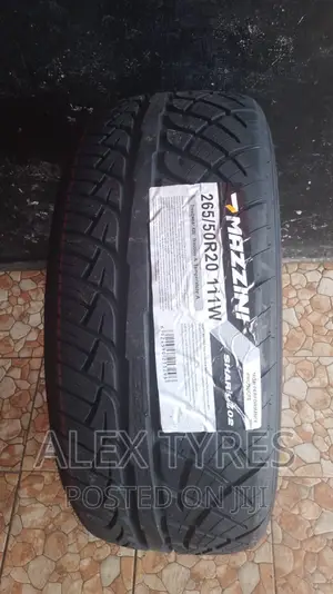 265/50r20 Mazzin Tires Are Made in China