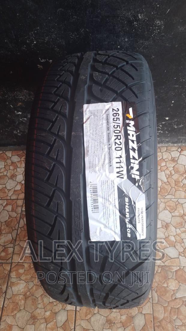 265/50r20 Mazzin Tires Are Made in China