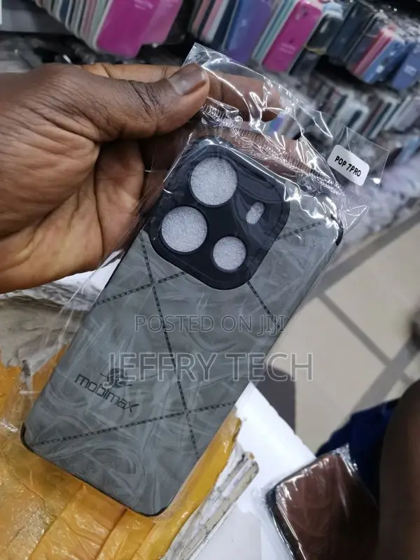Leather Phone Case for TECNO Pop 7 Pro